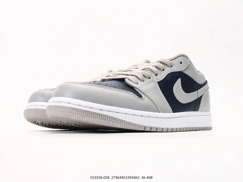 乔丹Air Jordan 1 Low AJ1 乔1 乔丹1代aj1 低帮复古文化休闲运动篮球鞋 553558-058 #27964853395063